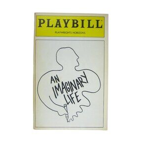 An Imaginary Life Playbill Peter Parnell Playwrights Horizons 1993 Reed Birney